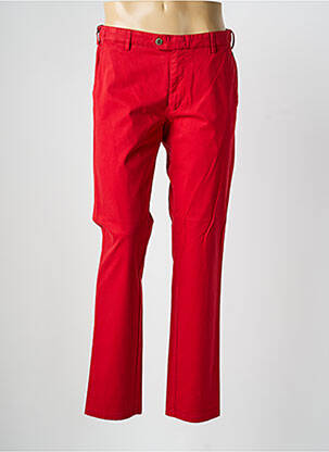Pantalon chino stretch taille normale rouge MEYER homme