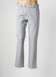 Pantalon chino stretch taille normale gris MEYER homme