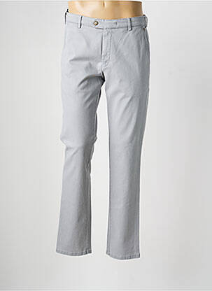 Pantalon chino stretch taille normale gris MEYER homme