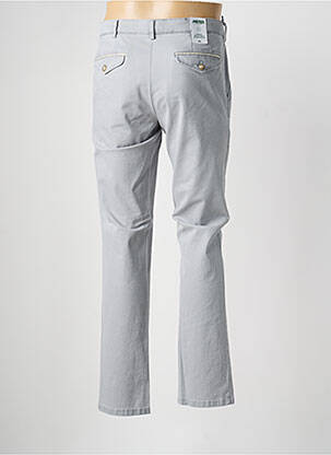 Pantalon chino stretch taille normale gris MEYER homme