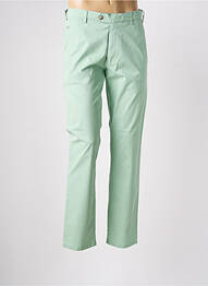 Pantalon chino stretch taille normale vert MEYER homme