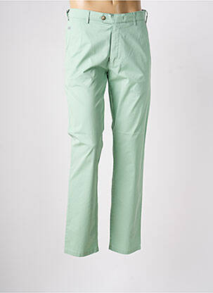 Pantalon chino stretch taille normale vert MEYER homme