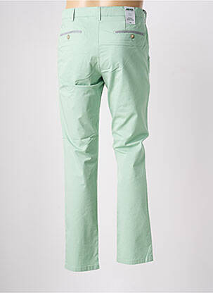 Pantalon chino stretch taille normale vert MEYER homme