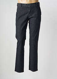 Pantalon chino tissage chiné taille normale noir MEYER homme