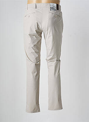 Pantalon chino tissage popeline taille normale gris MMX homme