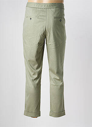 Pantalon chino stretch taille normale vert DESOTO homme