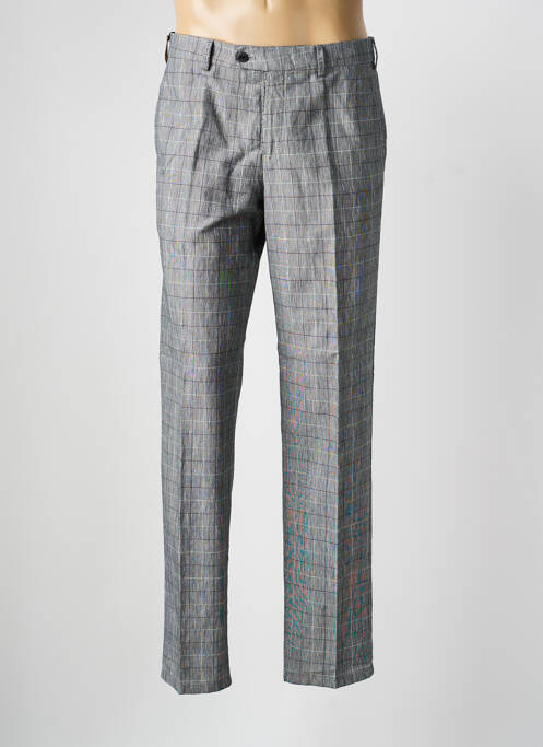 Pantalon chino tissage chiné taille normale gris MMX homme