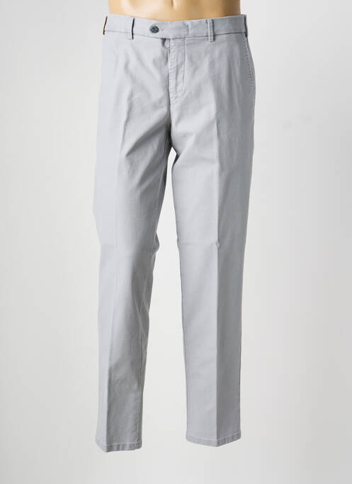 Pantalon chino tissage chiné taille normale gris MMX homme