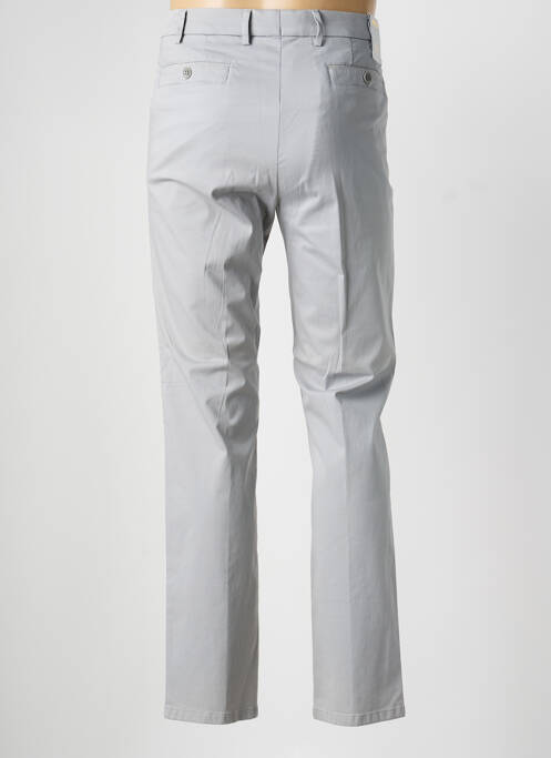 Pantalon slim stretch taille normale gris MEYER homme