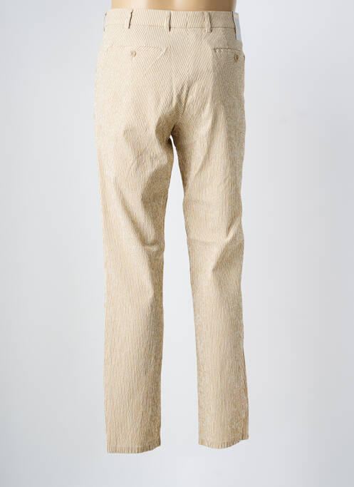 Pantalon chino bio taille normale beige MEYER homme