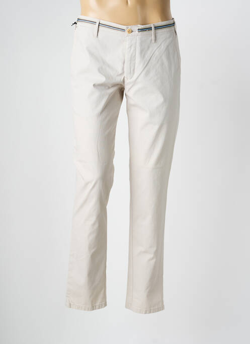 Pantalon chino bio taille normale beige MMX homme