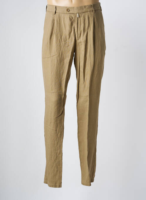 Pantalon chino poches taille normale vert MEYER homme