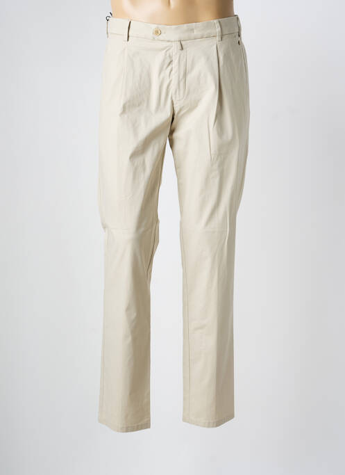 Pantalon chino bio taille normale beige MEYER homme
