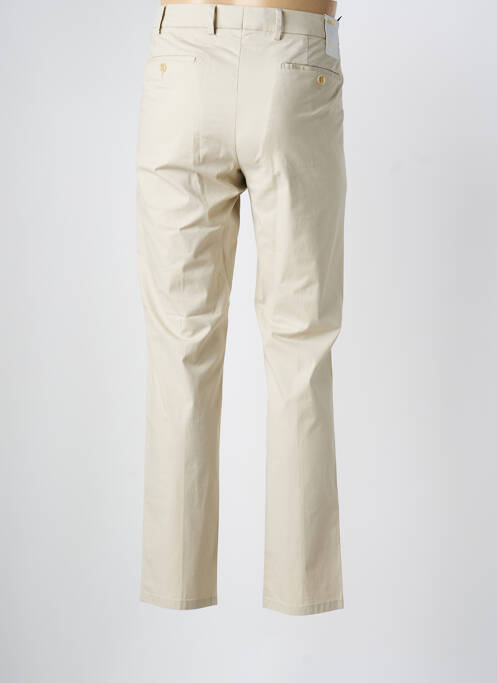 Pantalon chino bio taille normale beige MEYER homme
