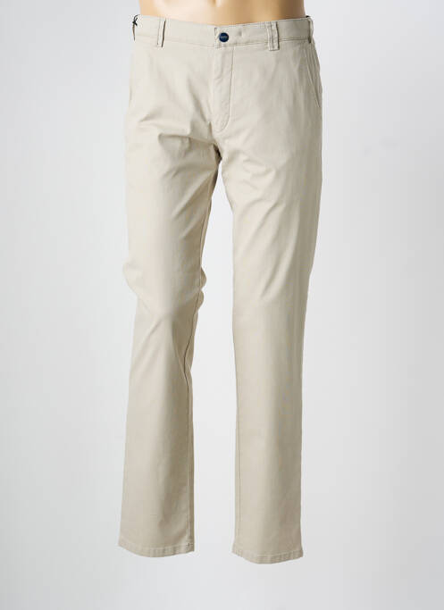 Pantalon chino bio taille normale beige MEYER homme