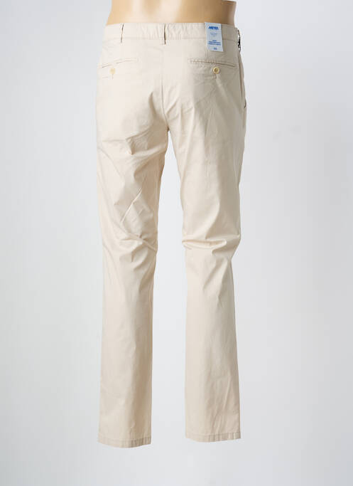 Pantalon chino bio taille normale beige MEYER homme