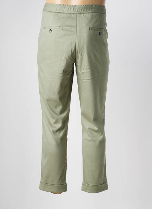 Pantalon chino stretch taille normale vert DESOTO homme