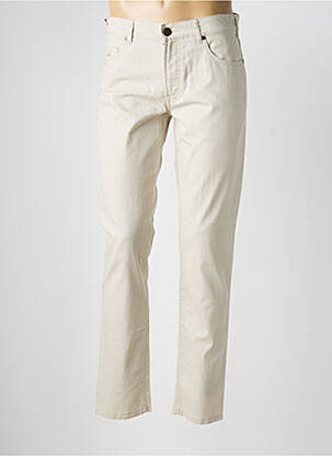 Jeans coupe slim bio taille normale beige MMX homme