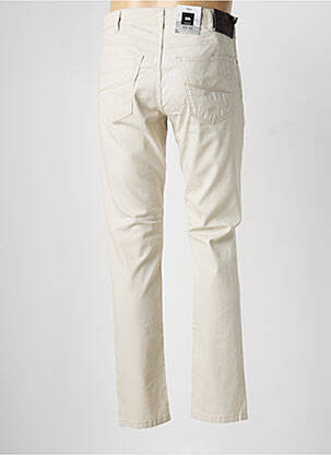 Jeans coupe slim bio taille normale beige MMX homme