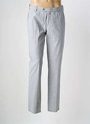 Pantalon slim tissage chiné taille normale gris MEYER homme