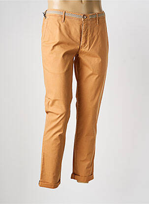 Pantalon chino bio taille normale orange MMX homme