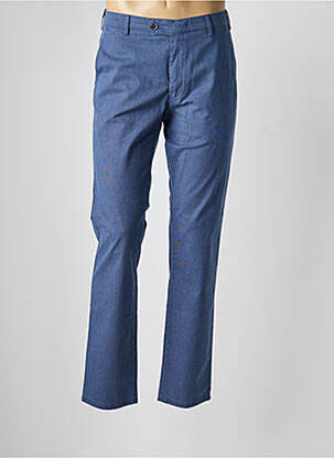 Pantalon chino bio taille normale bleu MEYER homme