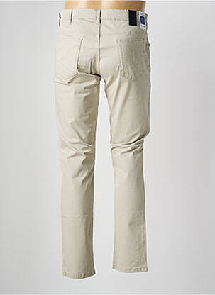 Pantalon slim stretch taille normale beige M5 BY MEYER homme