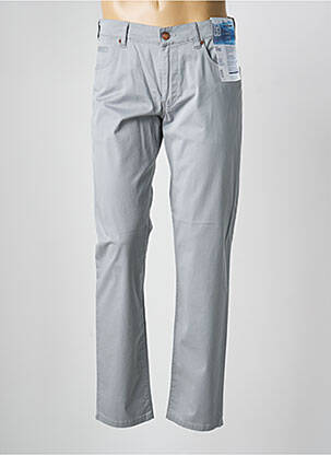 Pantalon slim tissage popeline taille normale gris M5 BY MEYER homme