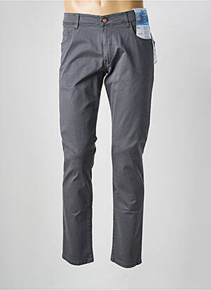 Pantalon slim stretch taille normale gris M5 BY MEYER homme