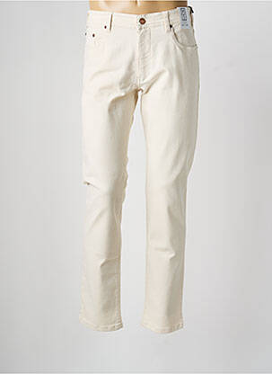 Jeans coupe slim stretch taille normale beige M5 BY MEYER homme