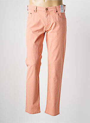 Pantalon slim tissage chiné taille normale orange M5 BY MEYER homme