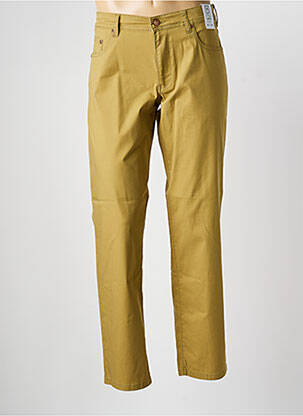 Pantalon slim tissage popeline taille normale vert M5 BY MEYER homme