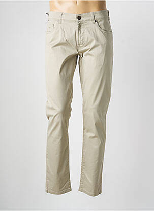 Pantalon slim tissage popeline taille normale vert MMX homme