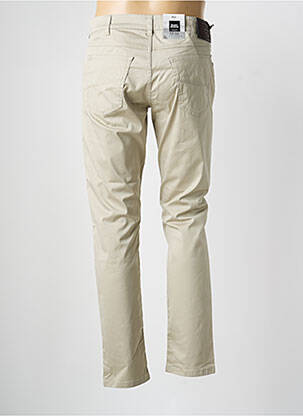 Pantalon slim tissage popeline taille normale vert MMX homme