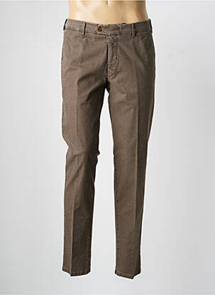 Pantalon chino bio taille normale marron MMX homme