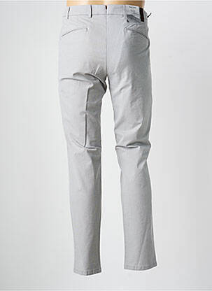 Pantalon chino tissage chiné taille normale gris MMX homme