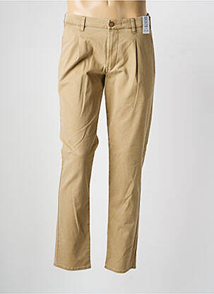 Pantalon chino stretch taille normale beige M5 BY MEYER homme