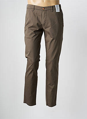 Pantalon chino stretch taille normale vert M5 BY MEYER homme
