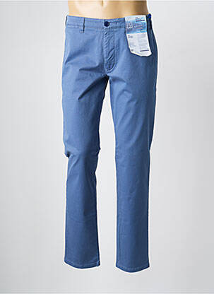 Pantalon chino stretch taille normale bleu M5 BY MEYER homme