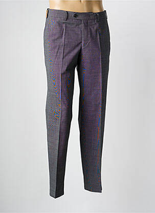Pantalon slim tissage chiné taille normale gris MMX homme