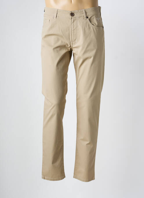 Jeans coupe slim bio taille normale beige MMX homme