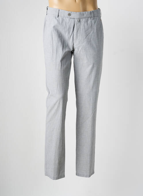 Pantalon slim tissage chiné taille normale gris MEYER homme