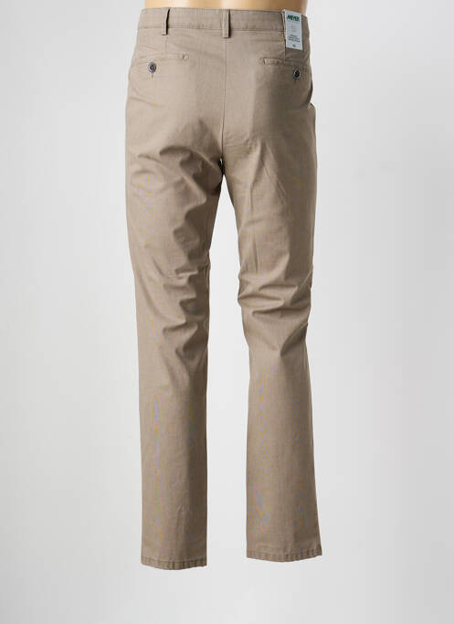 Pantalon chino bio taille normale marron MEYER homme