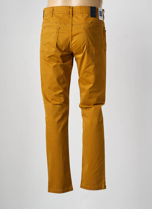 Pantalon slim stretch taille normale jaune M5 BY MEYER homme