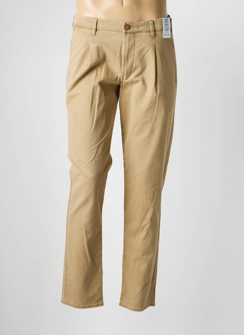 Pantalon chino stretch taille normale beige M5 BY MEYER homme