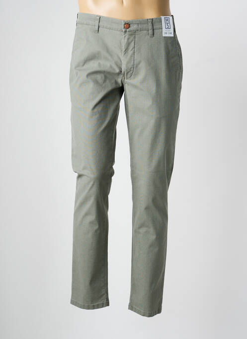 Pantalon chino tissage chiné taille normale vert M5 BY MEYER homme