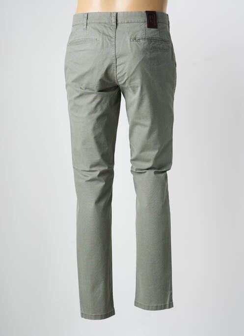 Pantalon chino tissage chiné taille normale vert M5 BY MEYER homme