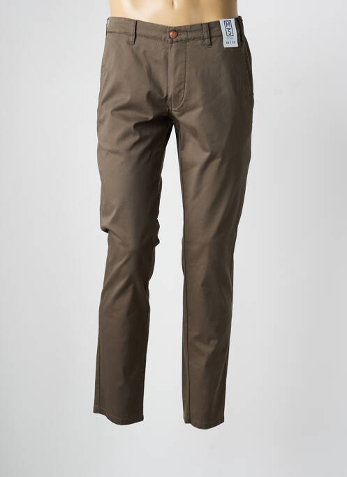 Pantalon chino stretch taille normale vert M5 BY MEYER homme