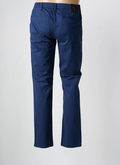 Pantalon chino bio taille normale bleu M5 BY MEYER homme