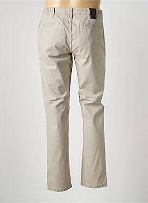 Pantalon chino tissage popeline taille normale beige M5 BY MEYER homme